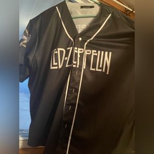 Lot of 4 men’s shirts: Led Zeppelin, Misfits, Flash, A Winning Tradition